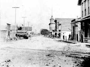 Picture of Main Street in the 1890's (approximately) 